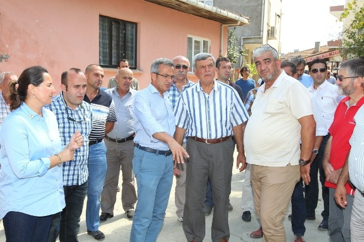 Başkan Karaosmanoğlu ve Köşker Çalışmaları Yerinde İnceledi
