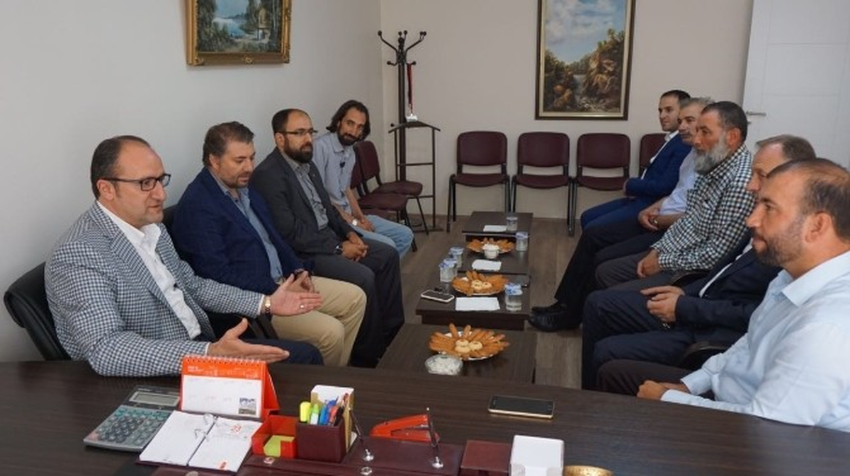 Başkan Ünlü\'den Beşir ve Hicret Derneği\'ne Ziyaret