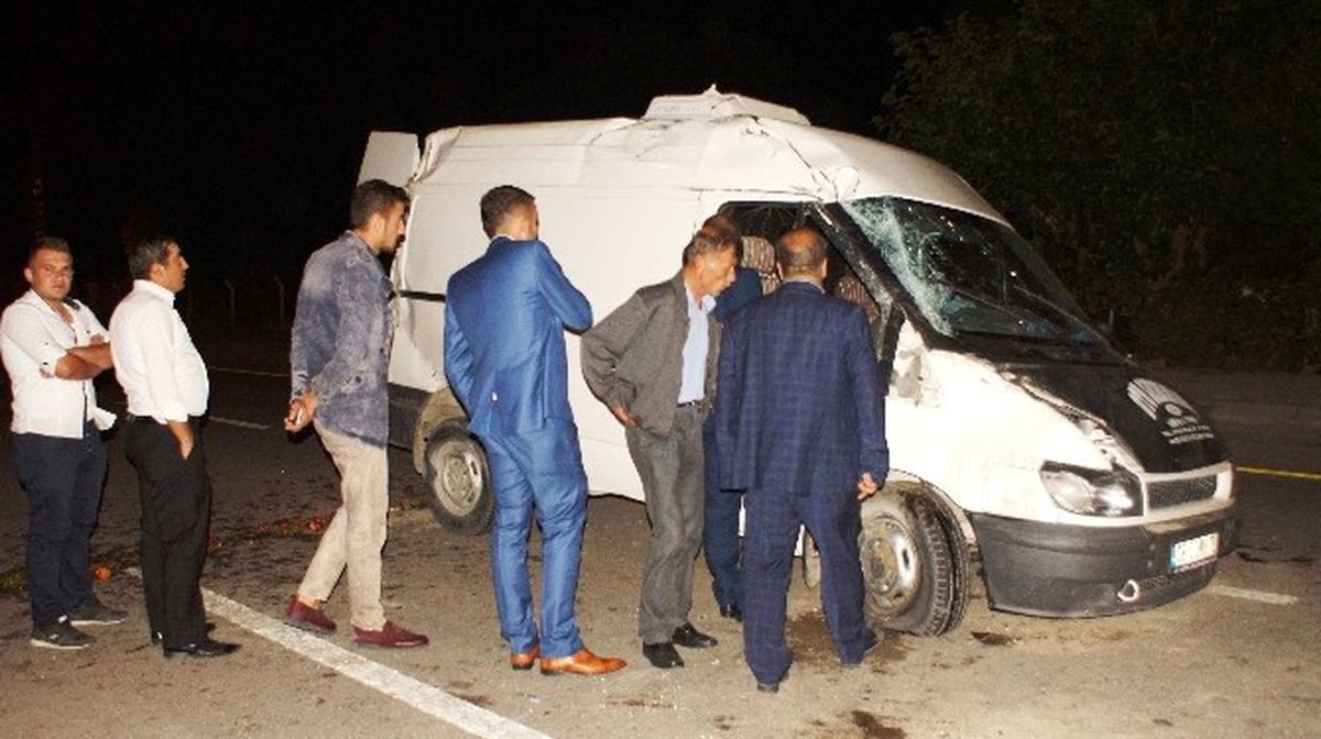 Başkentte Düğün Konvoyunda Kaza: 2 Yaralı