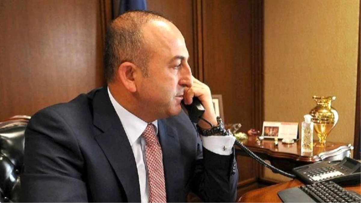 Bakan Çavuşoğlu\'ndan Halid Meşal\'e Başsağlığı Telefonu