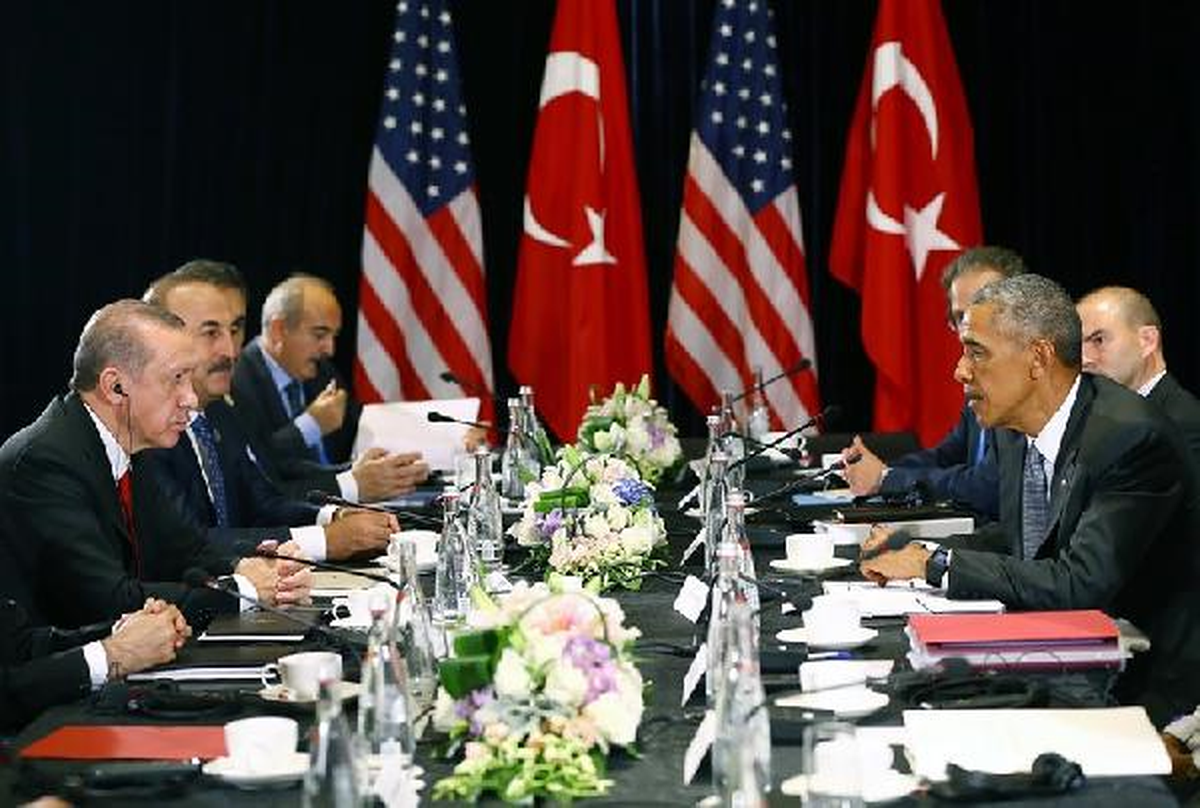 Cumhurbaşkanı Erdoğan, ABD Başkanı Obama ile Görüştü