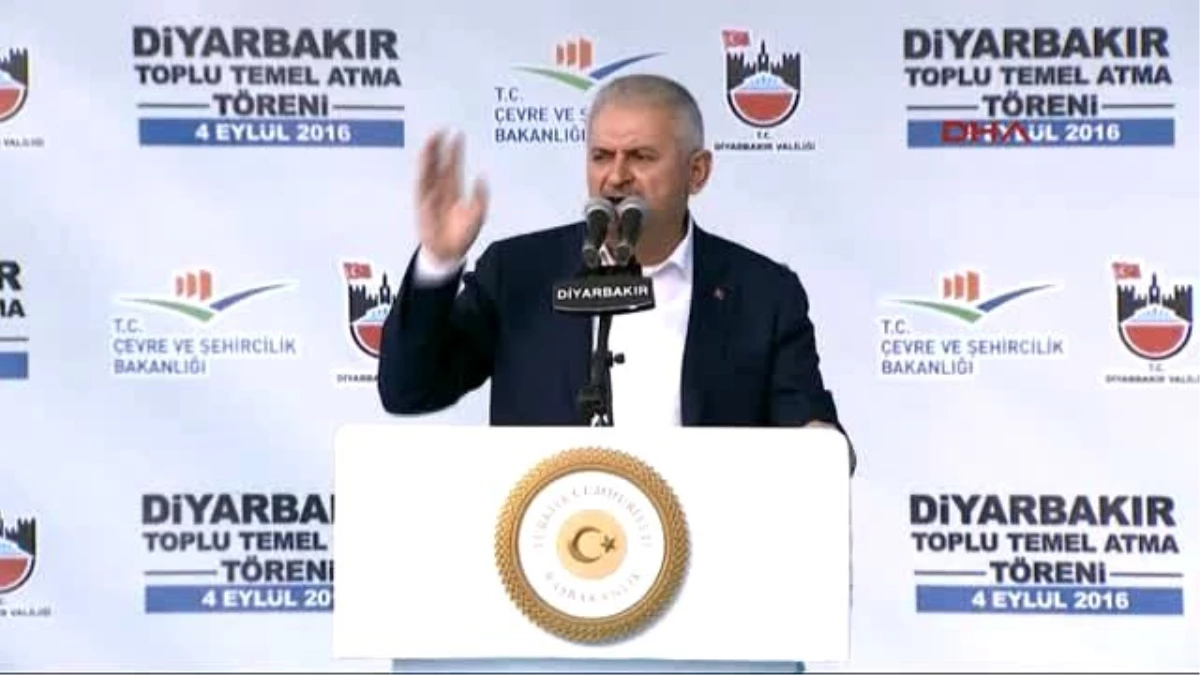 Başbakan Yıldırım: Terörden Zarar Gören 7 Merkez İçin 10 Milyarlık Yatırım Yapıyoruz (5)