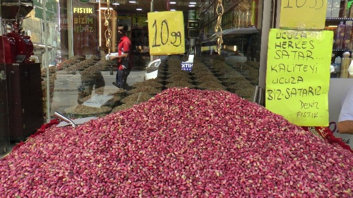 Fıstıkta Yüksek Rekolte Satıcıları ve Vatandaşları Sevindirdi
