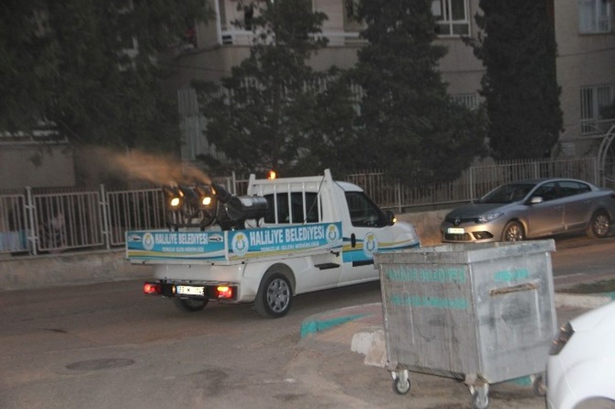 Haliliye\'de Haşere ile Mücadele Sürüyor