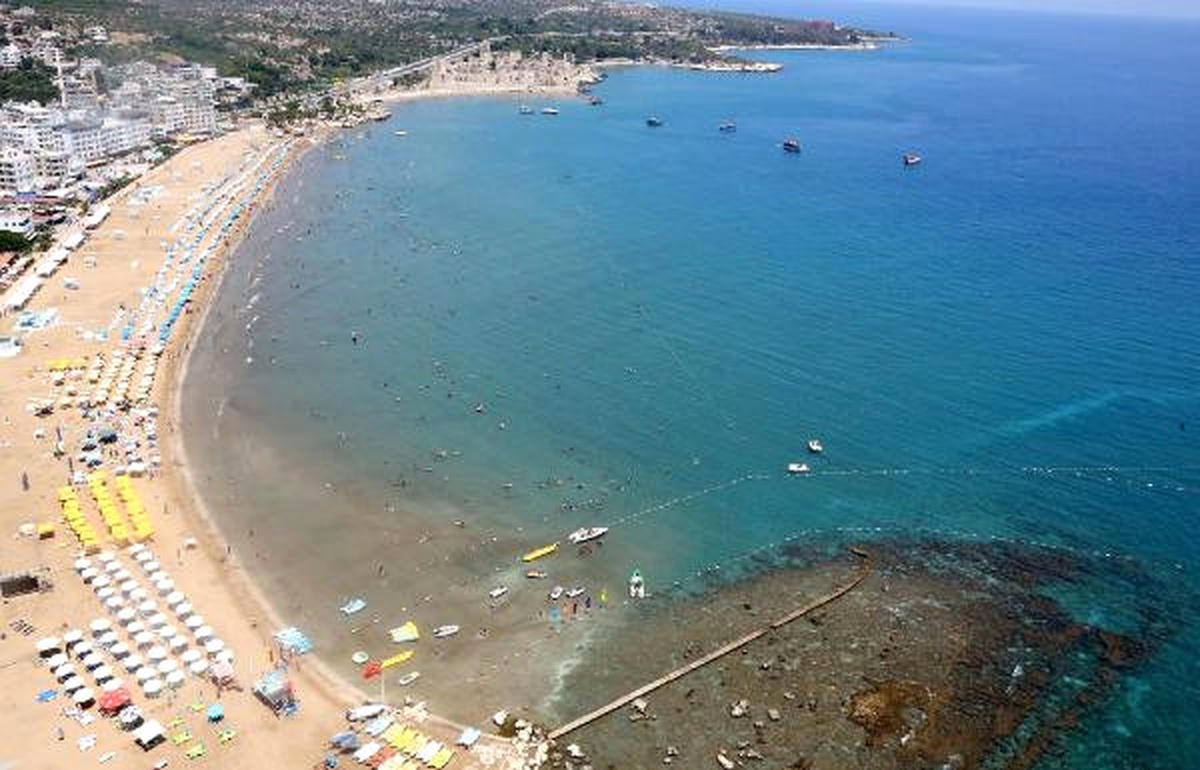 Kızkalesi, Türkiye\'nin En Güvenli Sahili\'