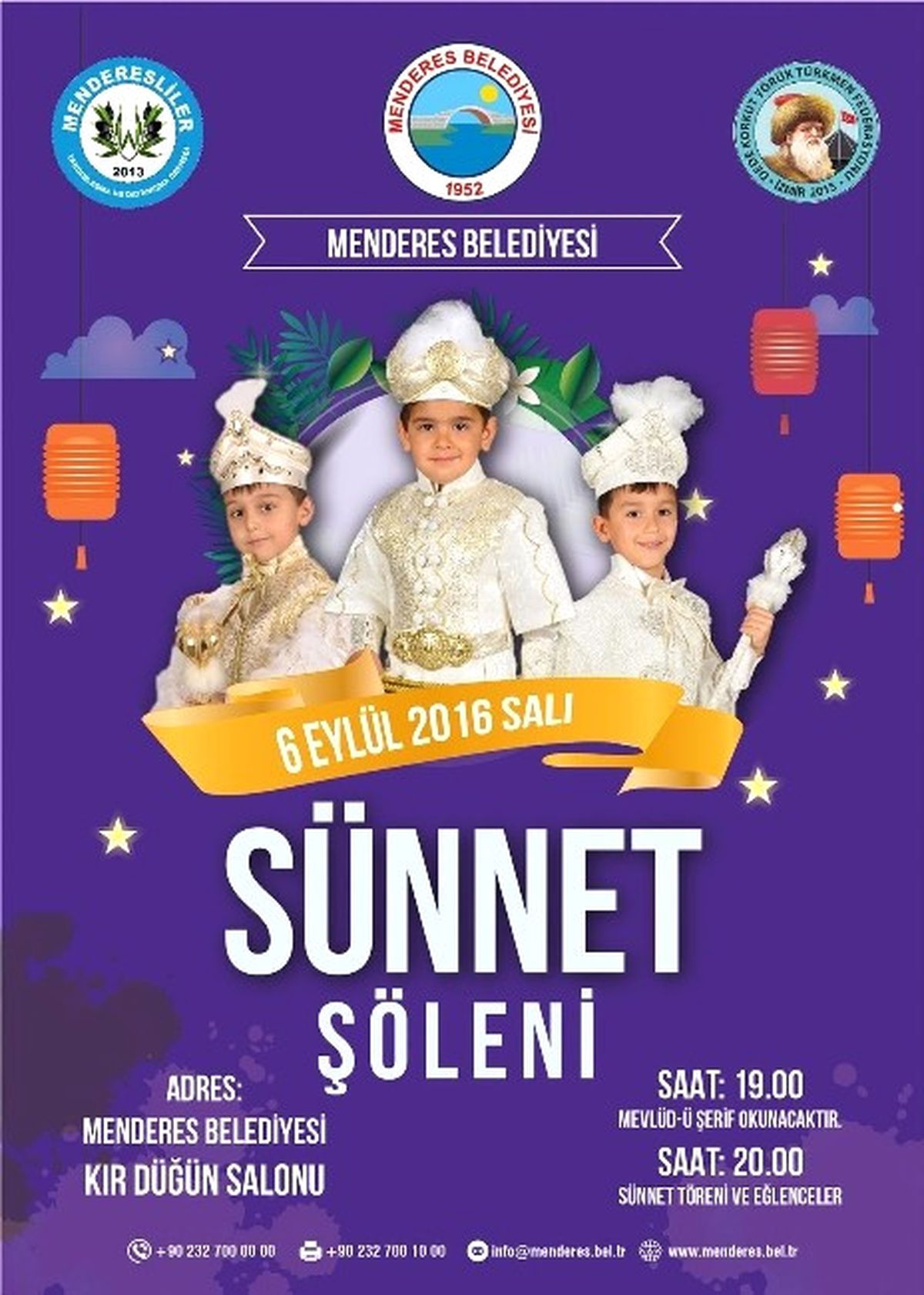 Menderes\'te Toplu Sünnet Şöleni