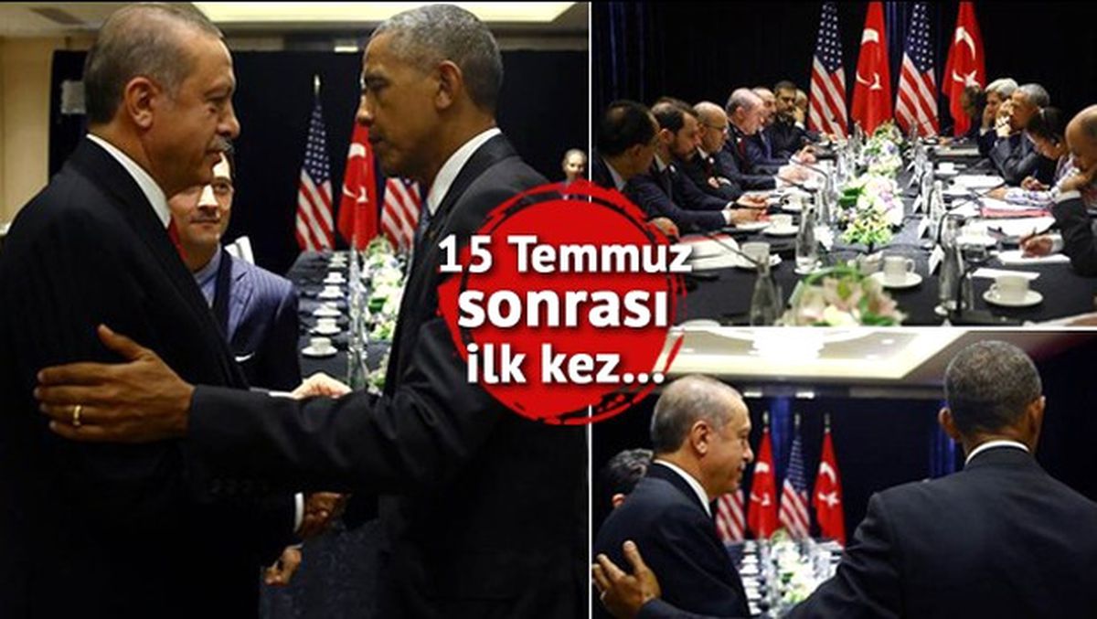 Son Dakika Haberi: Erdoğan-Obama Görüşmesi Bitti
