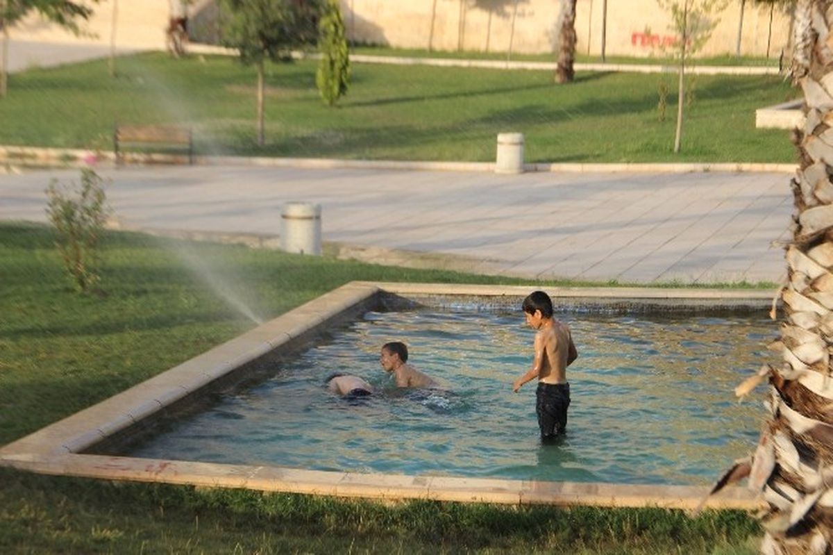 Süs Havuzları Çocukların Eğlence Durağı Oldu
