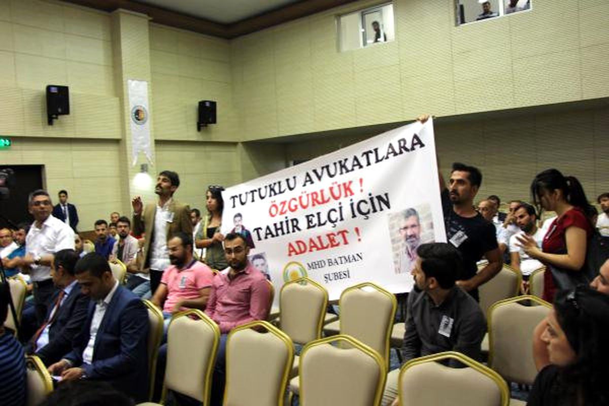 TBB Başkanı Feyzioğlu, Batman'da Protesto Edildi