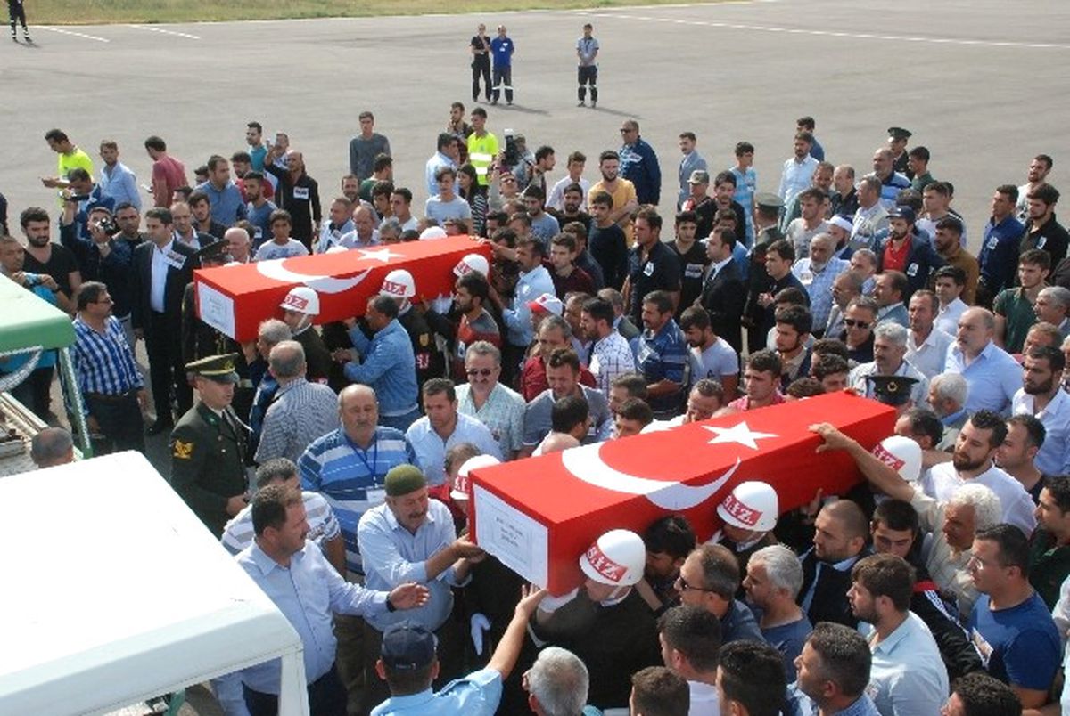 Tokat, İki Şehidini Uğurluyor