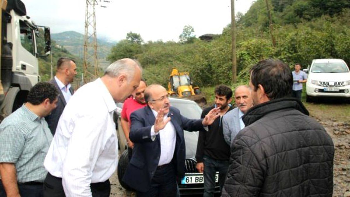Trabzon\'da Heyelan