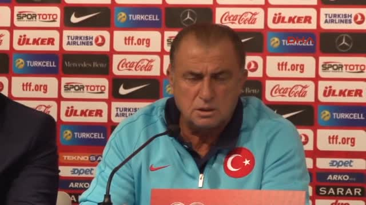 Türkiye Futbol Direktörü Fatih Terim ile Şener Özbayraklı Basın Toplantısında Konuştu - 2
