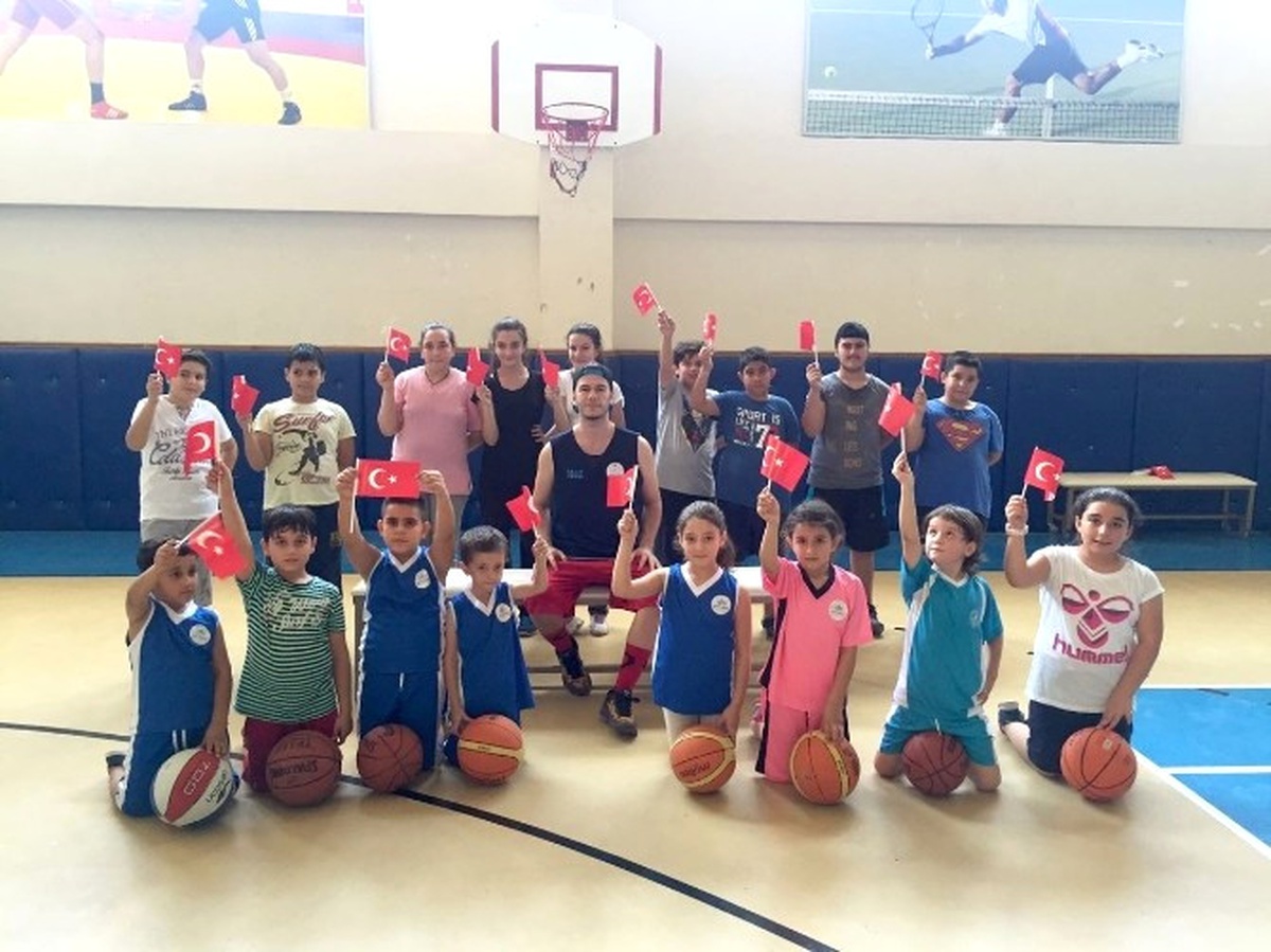 Adıyamanlı Minikler Basketbolu Sevdi