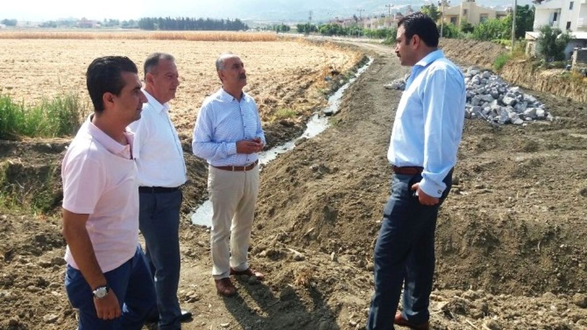 Başkan Culha, Dere Islahı Çalışmalarını İnceledi