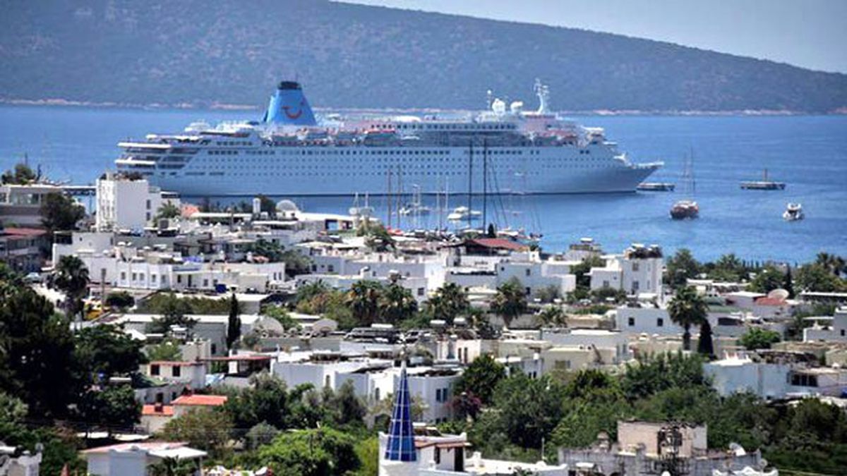 Bodrum\'da Kruvaziyer Turizmi