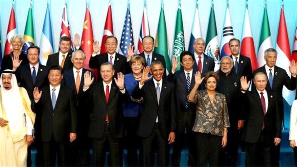 Brıcs Liderleri G 20 Zirvesi\'nde Bir Araya Geldi