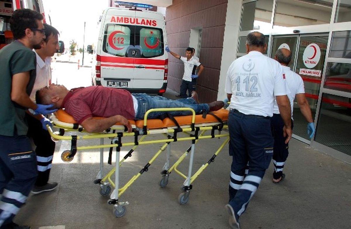 Darp Edilen Şahıs Yaralandı