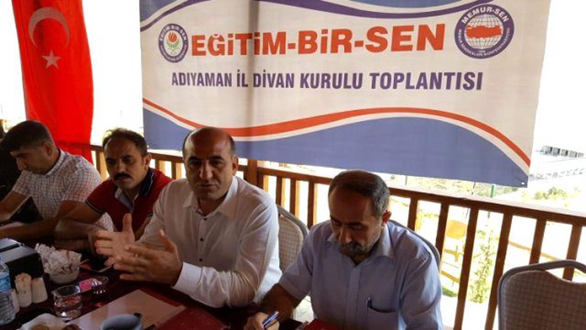 Eğitim-Bir-Sen Adıyaman Şubesinin İl Divan Kurulu Toplantısı