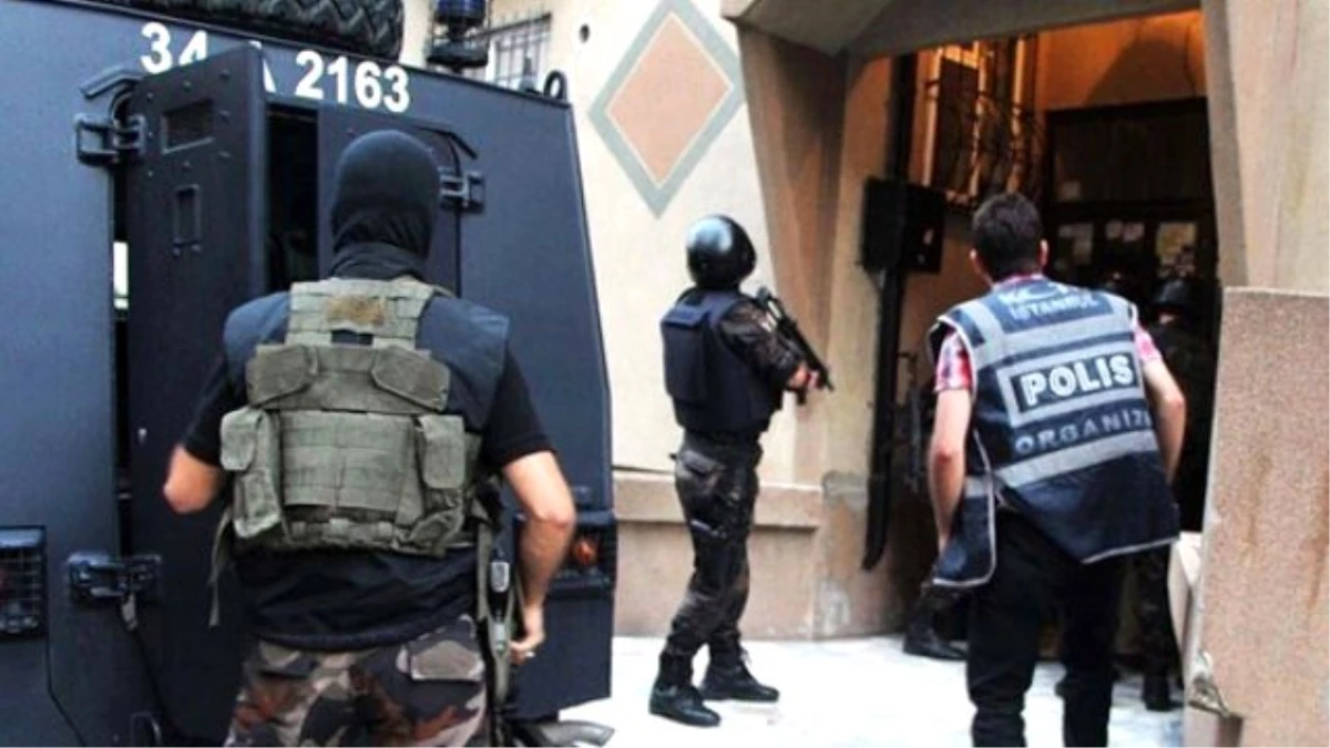 İstanbul\'da Terör Operasyonu: 8 Gözaltı