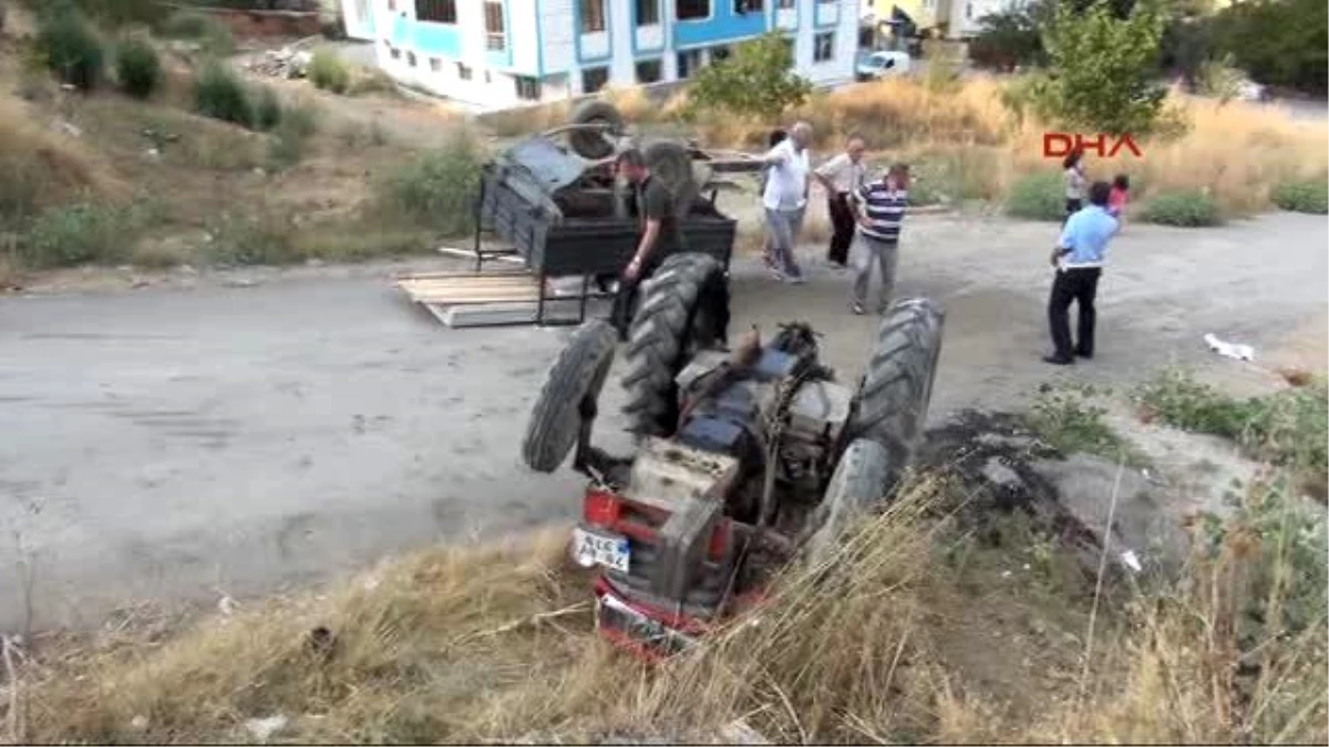Karabük - Devrilen Traktörün Altında Kalan Yaşlı Adam Öldü