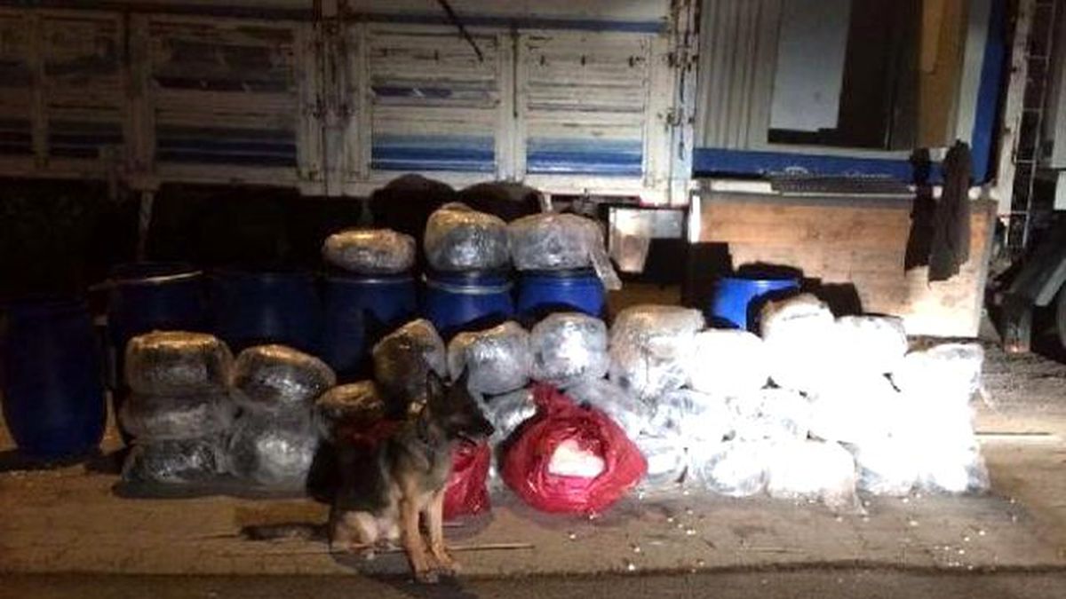 Kayseri\'de Kamyonda 190 Kilo Esrar (2)