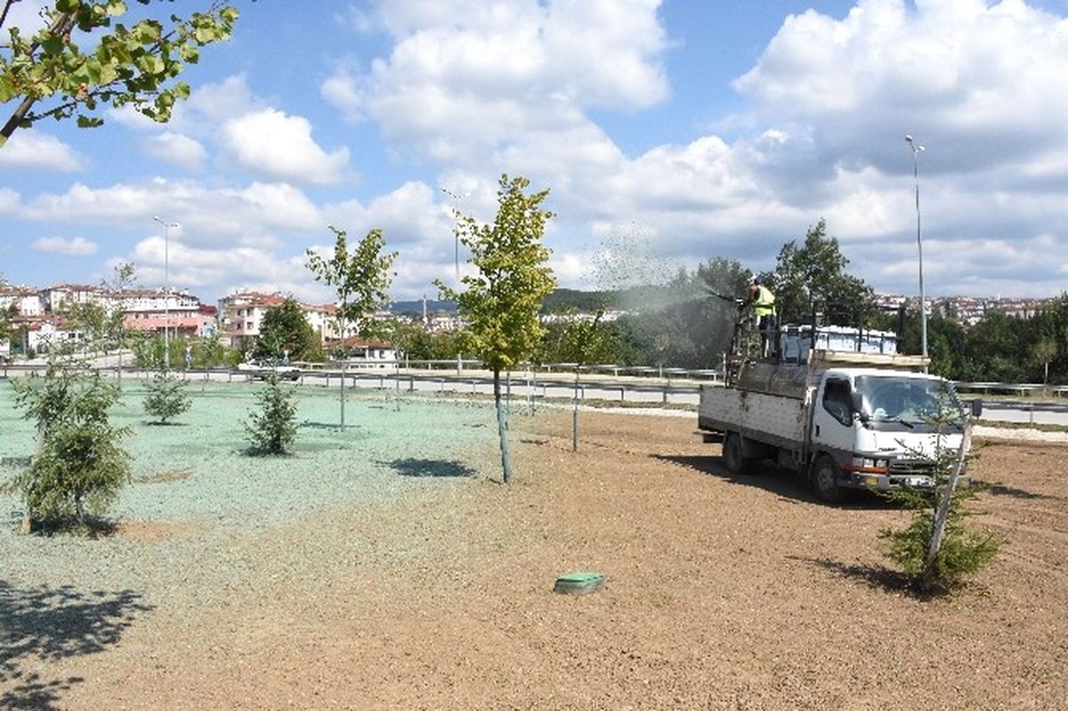 Kazukoğlu\'da Hydroseeding Çalışmaları Yapıldı