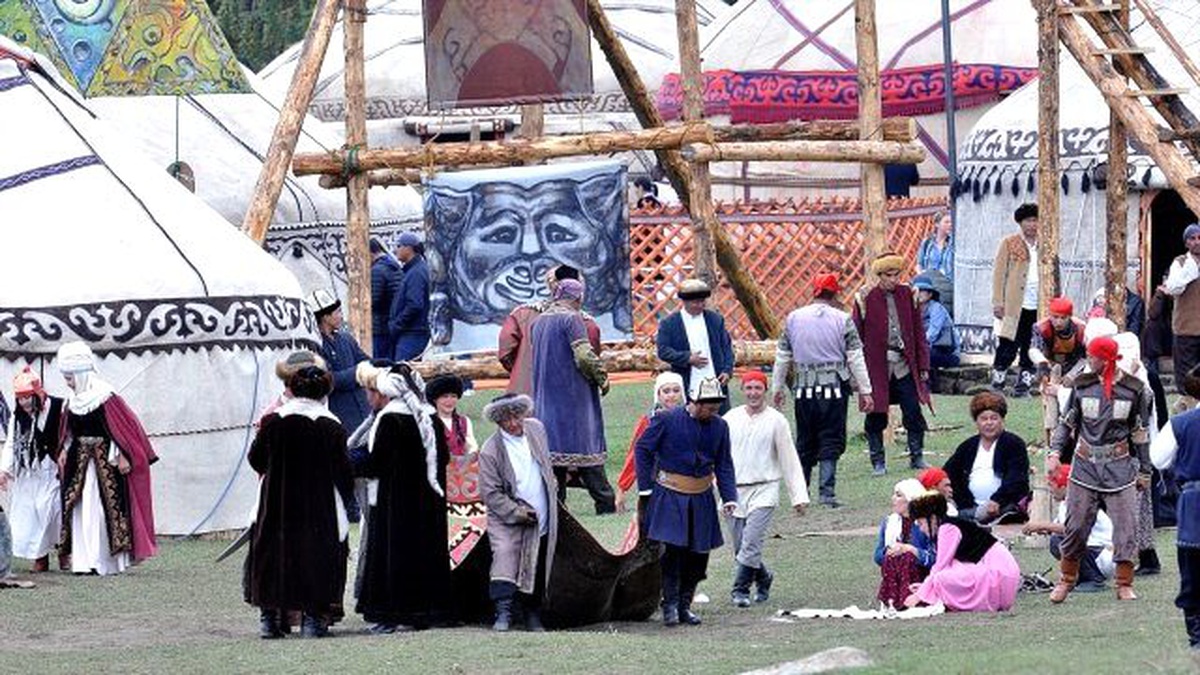 Kırgız Göçebe Kültürü Kırçın Yaylası\'nda Canlandırılıyor