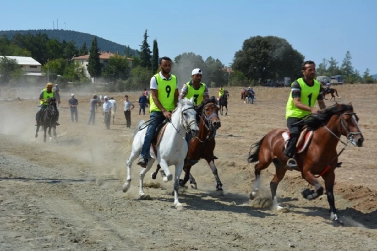 Rahvan Atlar Orhaneli\'nde Yarıştı