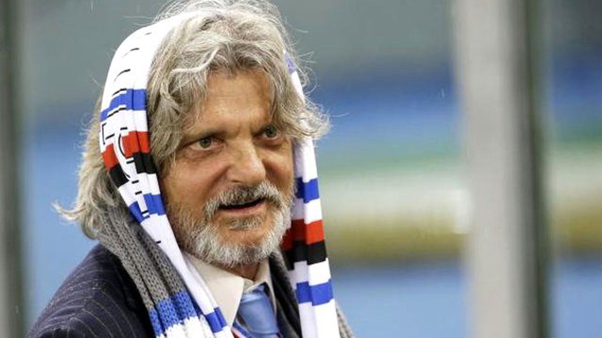 Sampdoria Başkanı Massimo Ferrero, Soru Soran Gazeteciye Bağırdı