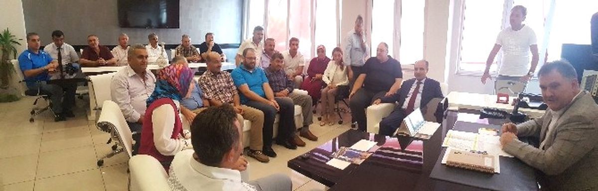 Vali Aktaş\'tan AK Parti\'ye İadeyi Ziyaret