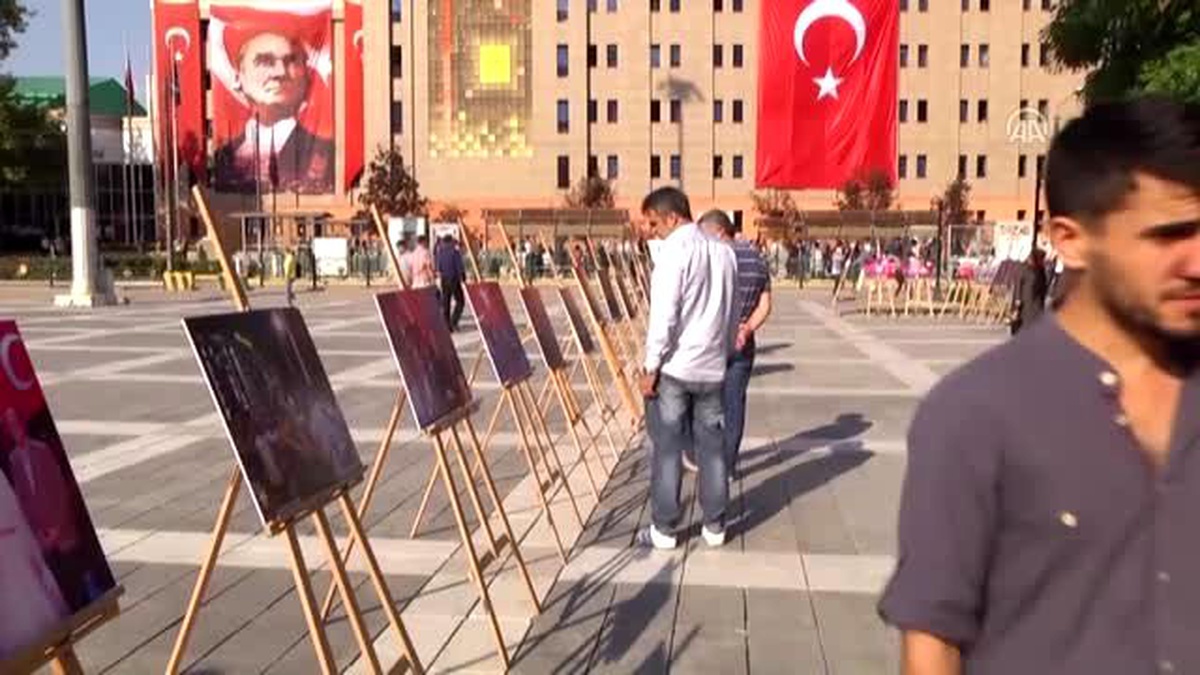 15 Temmuz Milli İradenin Yükselişi" Fotoğraf Sergisi