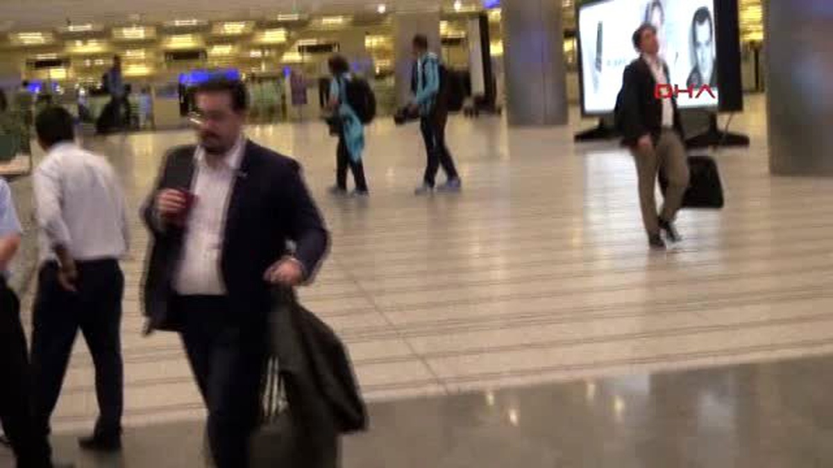 A Milli Futbol Takımı Yurda Döndü