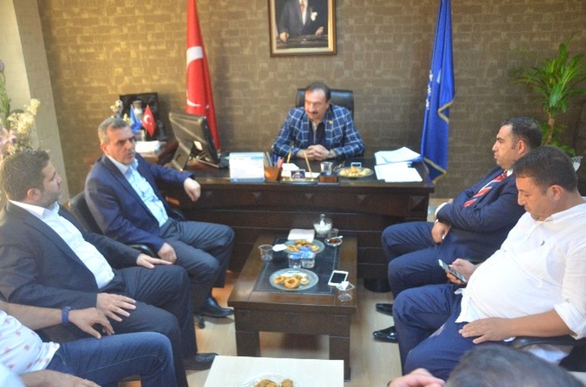 AK Parti İl Başkanı Beyazgül\'den Mali Müşavirlere Ziyaret