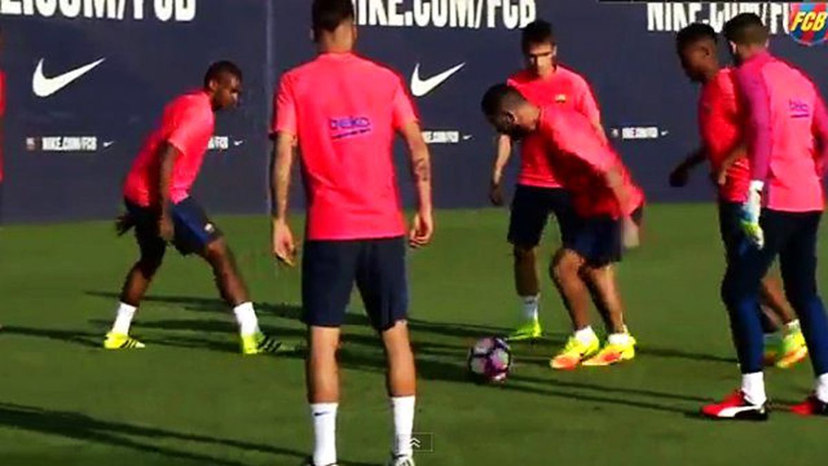 Arda Turan, Barcelona Antrenmanında Bacak Arası Yedi