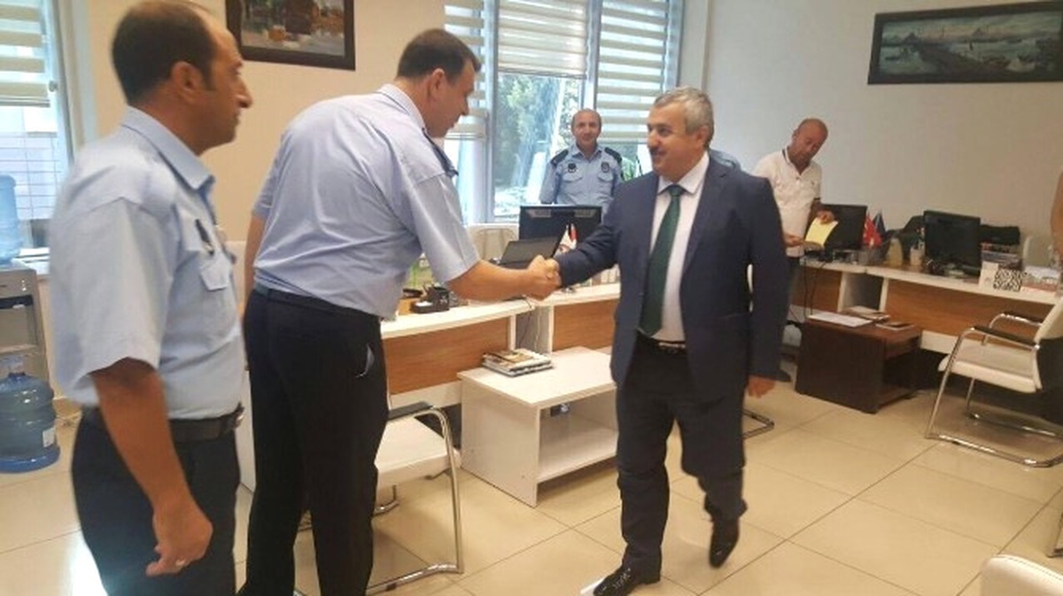 Başkan Baran, Zabıta Müdürlüğünü Ziyaret Etti