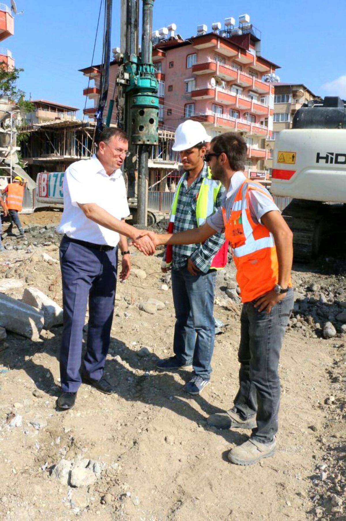 Başkan Savaş, Dev Projeyi Yerinde İnceledi