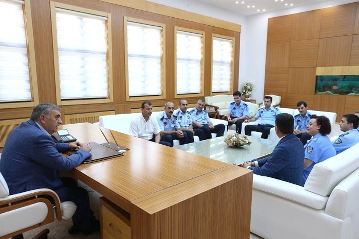 Başkan Toçoğlu Zabıta Personellerini Ağırladı