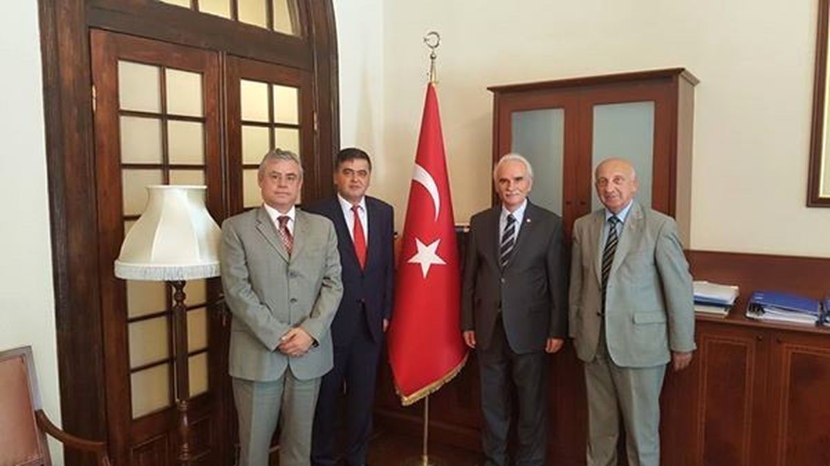 Başkan Yalçın\'ın Ankara Ziyareti
