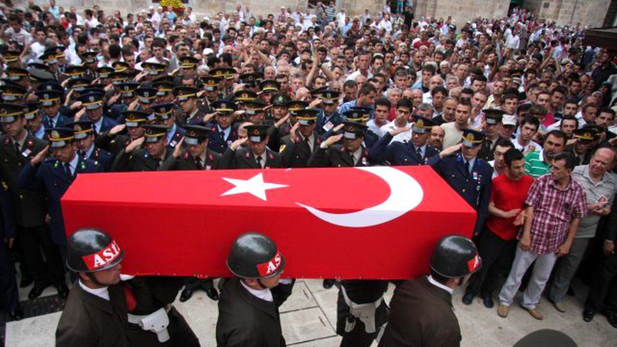 Başkent Şehidini Uğurluyor