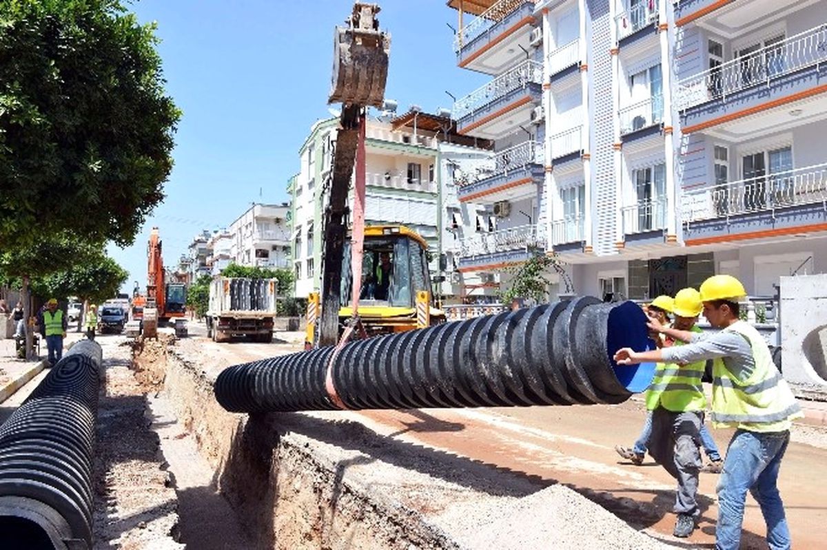 Büyükşehir\'den 70 Milyonluk Yağmursuyu Drenaj Kanalı