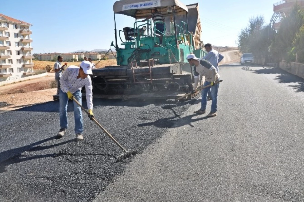 Çağdaş Kent Yolu Asfaltlandı