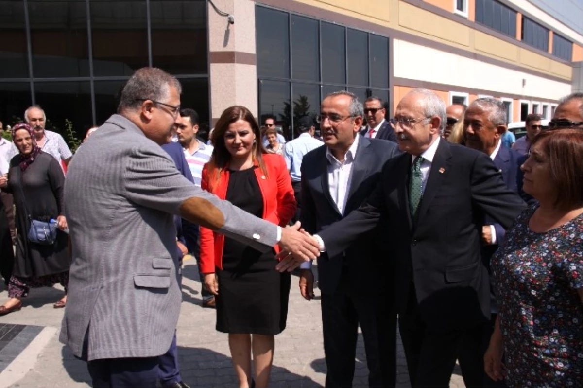 CHP Lideri Kılıçdaroğlu\'ndan Sefa Sirmen\'e Ziyaret