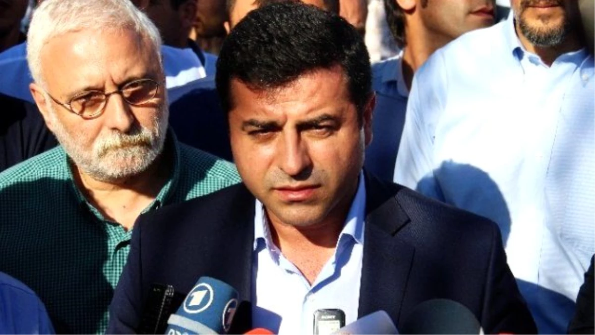 HDP Eş Genel Başkanı Demirtaş İfadeye Çağrıldı
