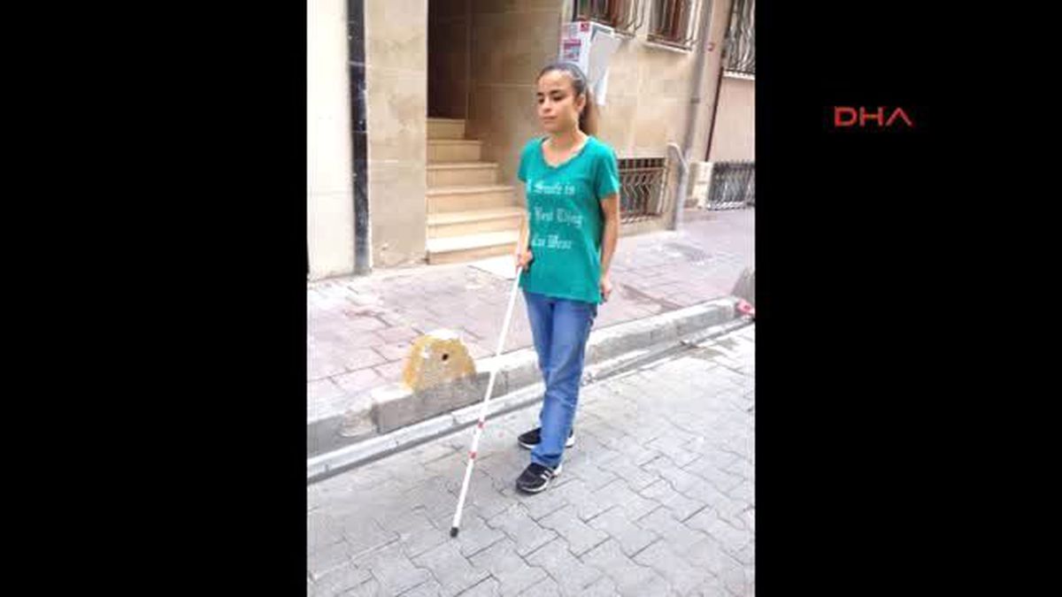 Doğuştan Görme Engelli Öğrenci Merve\'ye \'Barınma\' Engeli
