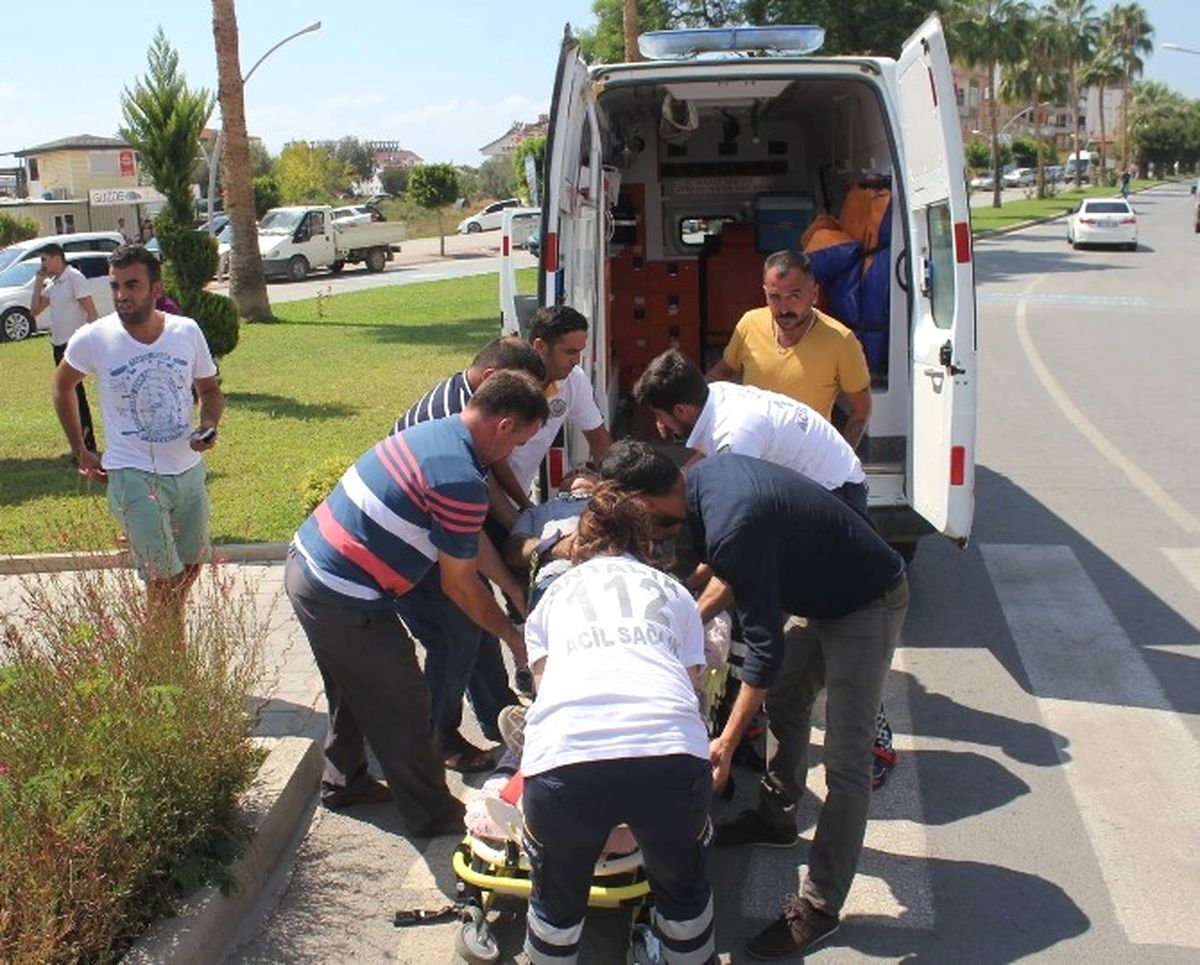 Gazipaşa\'da Trafik Kazası: 1 Yaralı