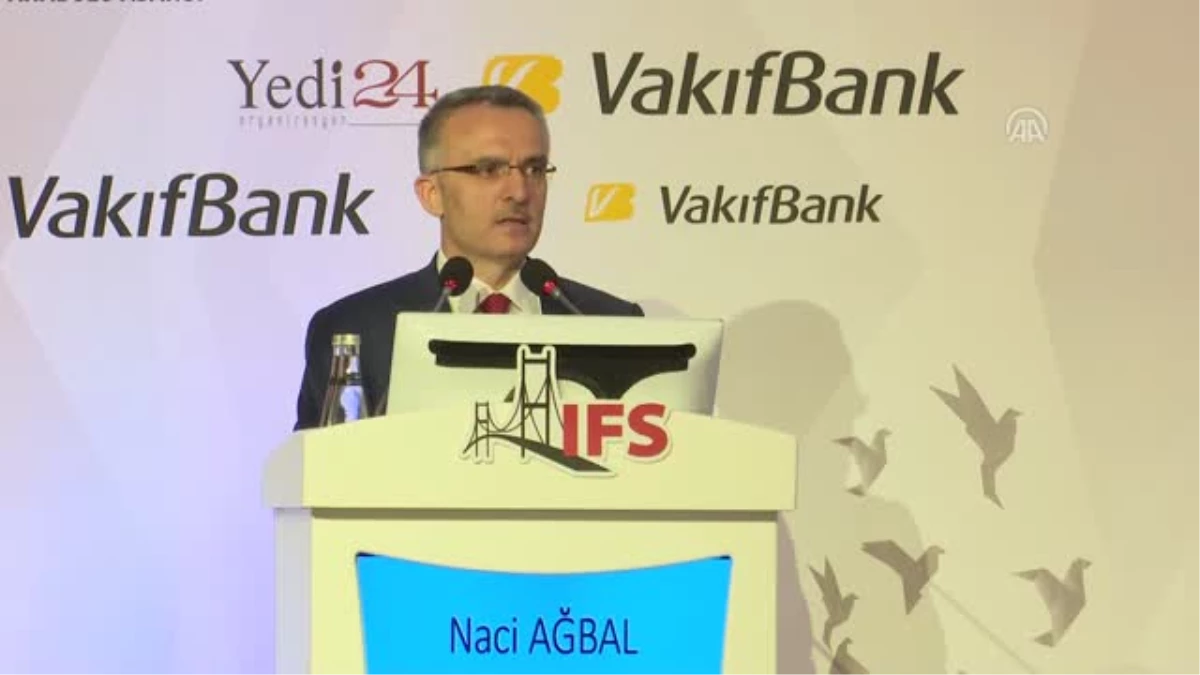 İstanbul Finans Zirvesi - Maliye Bakanı Ağbal (2)