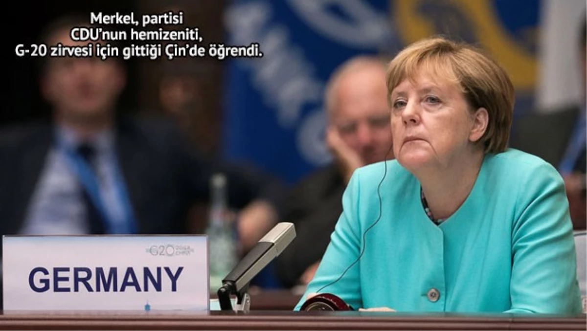 Memleketindeki Seçim, Merkel \'Siyasi Son\'unun Başlangıcı Olabilir Mi?