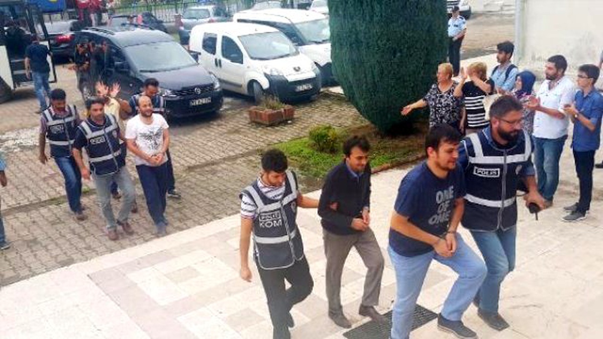Ordu\'da Fetö Soruşturmasında 11 Kişi Tutuklandı