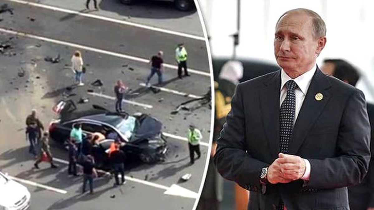 Putin'in Makam Aracı Paramparça Oldu, Şoförü Öldü