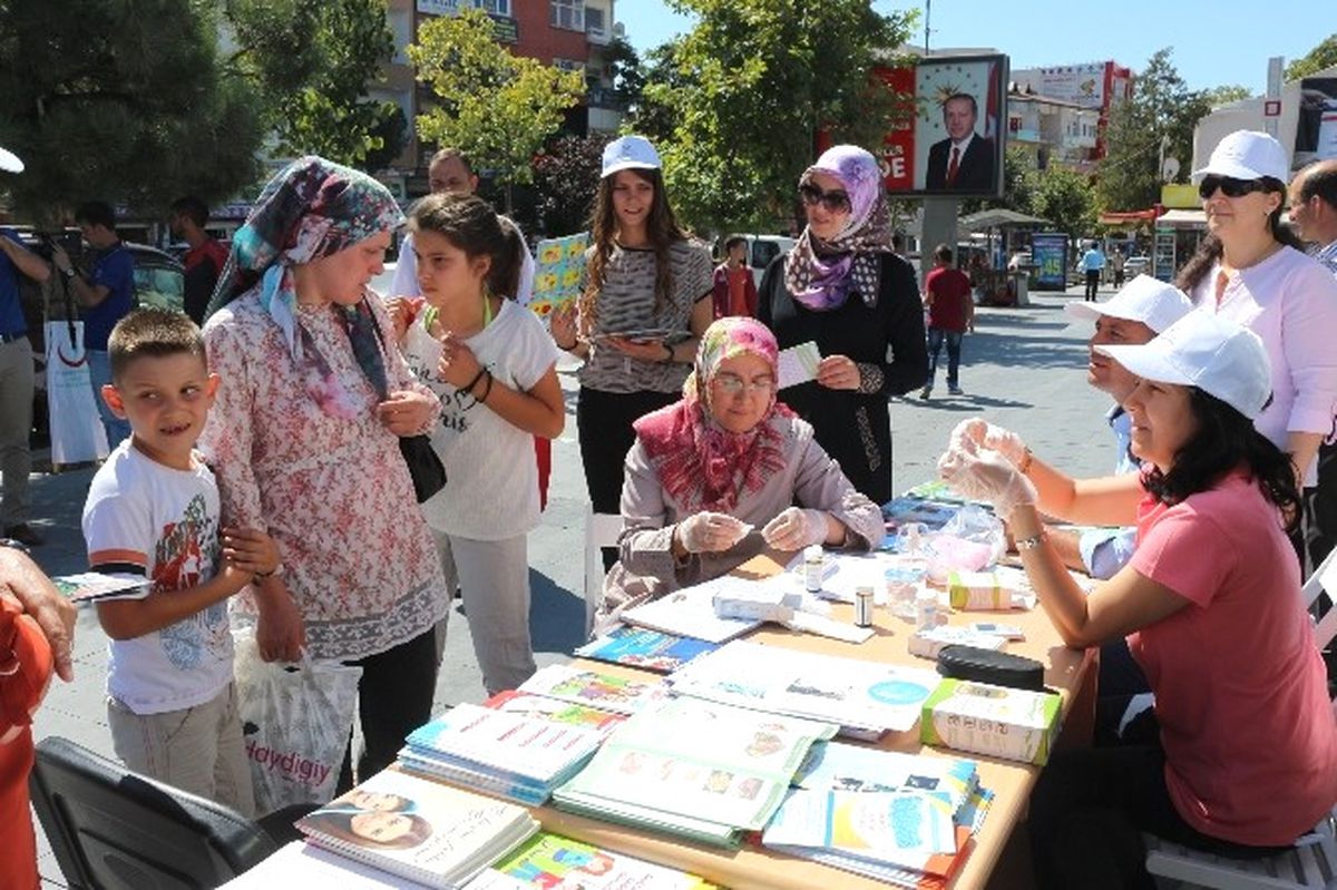 Sağlıklı Yaşam Standı Açıldı